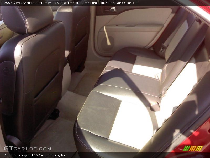 Vivid Red Metallic / Medium Light Stone/Dark Charcoal 2007 Mercury Milan I4 Premier
