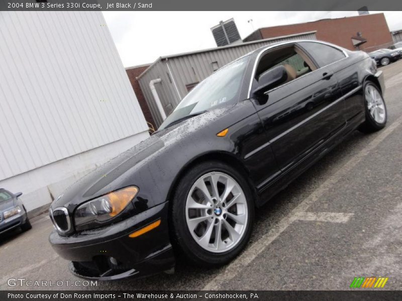 Jet Black / Sand 2004 BMW 3 Series 330i Coupe