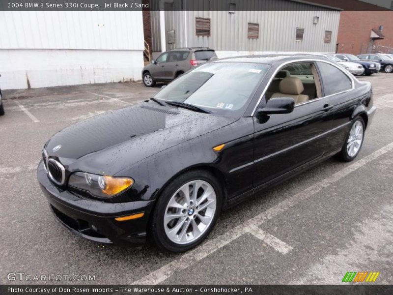 Jet Black / Sand 2004 BMW 3 Series 330i Coupe