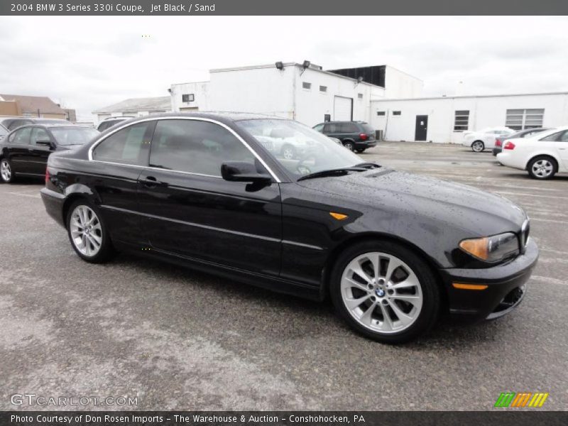 Jet Black / Sand 2004 BMW 3 Series 330i Coupe