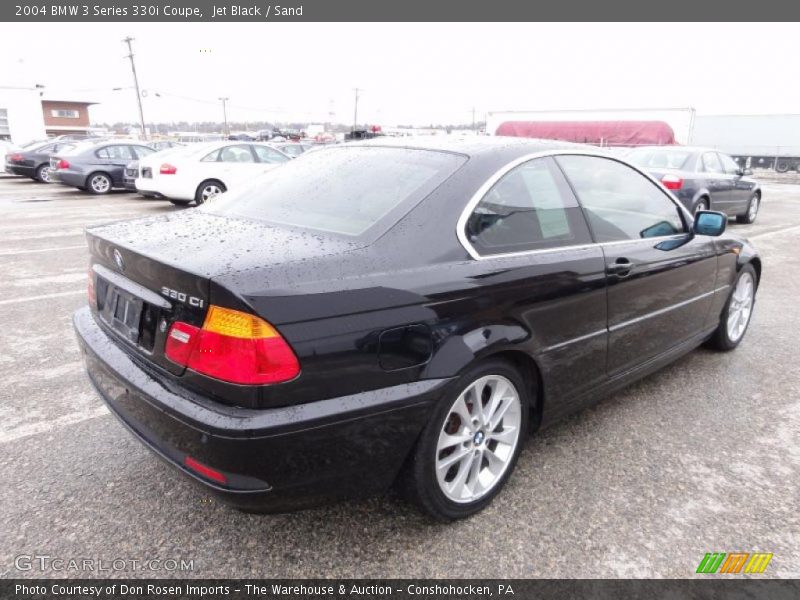 Jet Black / Sand 2004 BMW 3 Series 330i Coupe