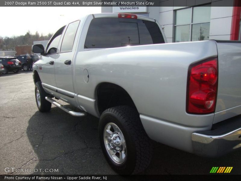 Bright Silver Metallic / Medium Slate Gray 2007 Dodge Ram 2500 ST Quad Cab 4x4