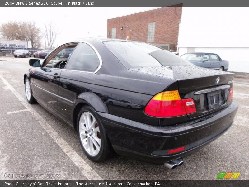 Jet Black / Sand 2004 BMW 3 Series 330i Coupe