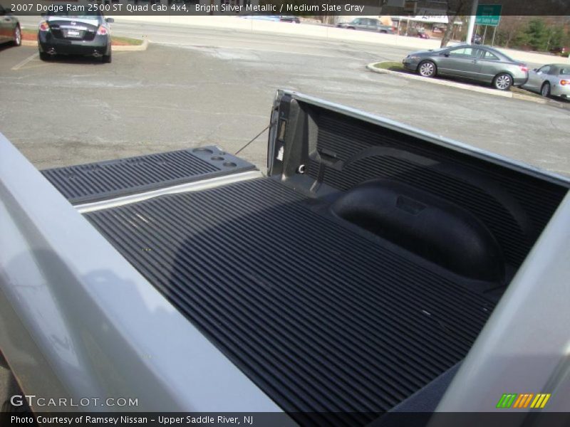 Bright Silver Metallic / Medium Slate Gray 2007 Dodge Ram 2500 ST Quad Cab 4x4