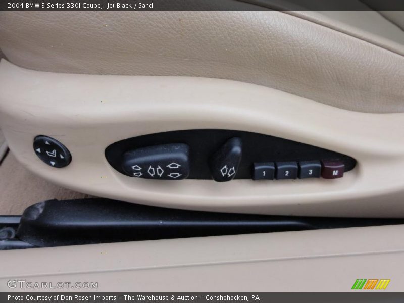 Jet Black / Sand 2004 BMW 3 Series 330i Coupe