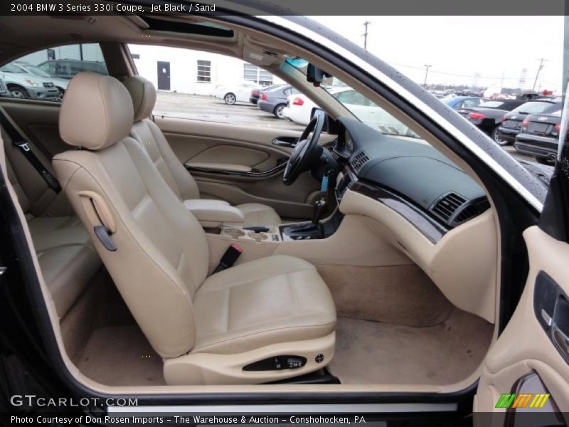 Jet Black / Sand 2004 BMW 3 Series 330i Coupe
