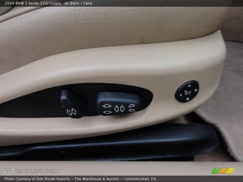 Jet Black / Sand 2004 BMW 3 Series 330i Coupe