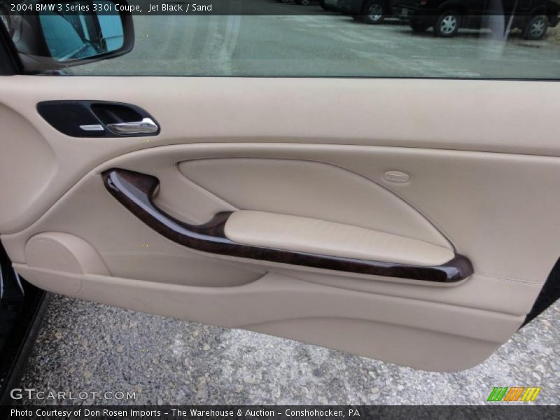 Jet Black / Sand 2004 BMW 3 Series 330i Coupe
