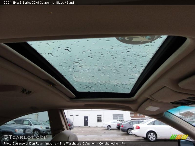 Jet Black / Sand 2004 BMW 3 Series 330i Coupe