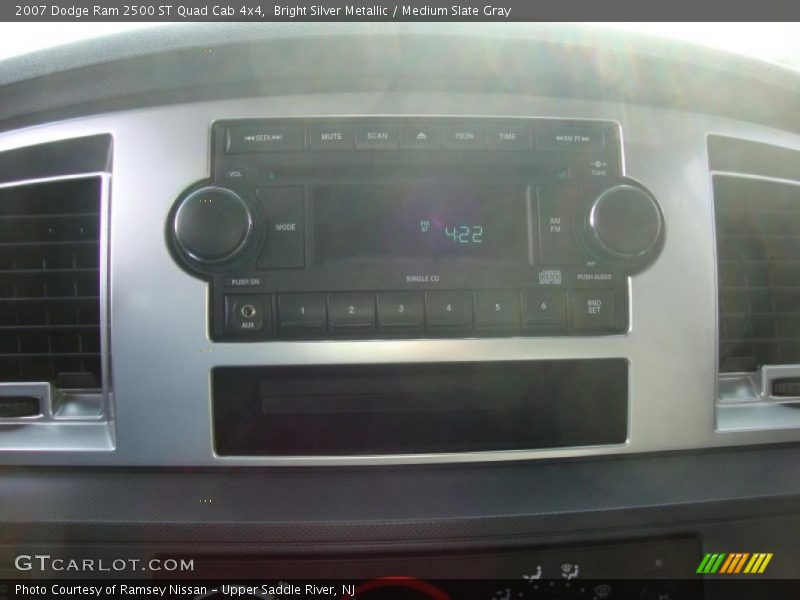 Bright Silver Metallic / Medium Slate Gray 2007 Dodge Ram 2500 ST Quad Cab 4x4
