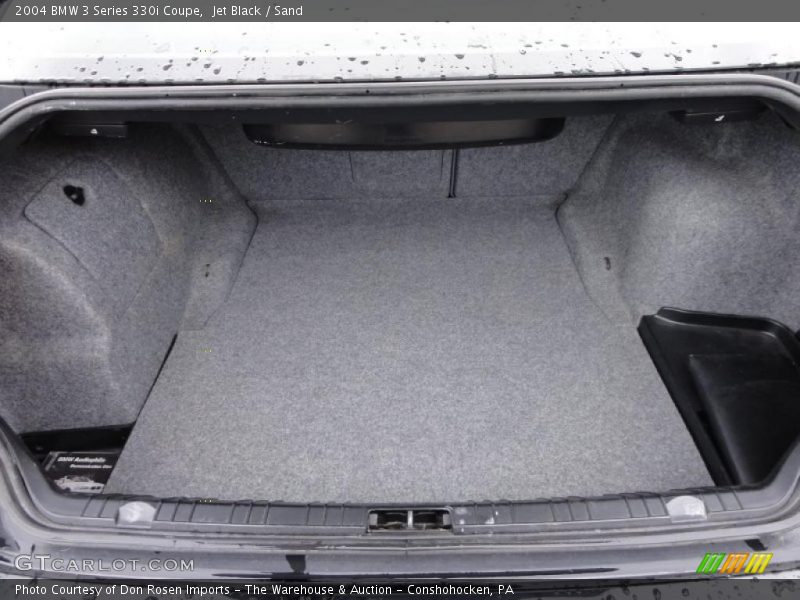 Jet Black / Sand 2004 BMW 3 Series 330i Coupe
