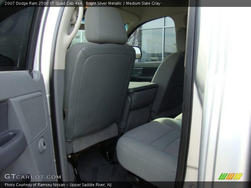 Bright Silver Metallic / Medium Slate Gray 2007 Dodge Ram 2500 ST Quad Cab 4x4