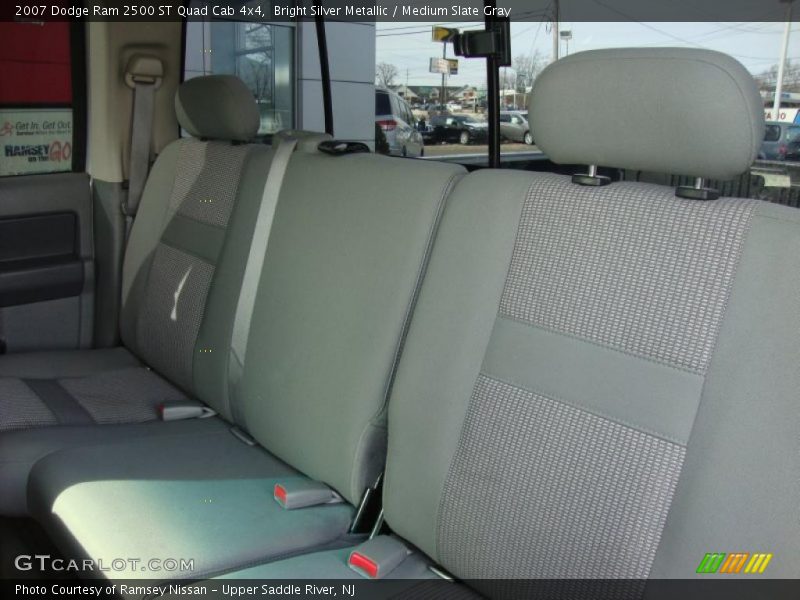 Bright Silver Metallic / Medium Slate Gray 2007 Dodge Ram 2500 ST Quad Cab 4x4