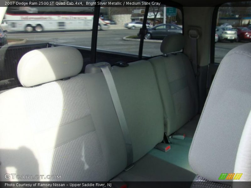 Bright Silver Metallic / Medium Slate Gray 2007 Dodge Ram 2500 ST Quad Cab 4x4