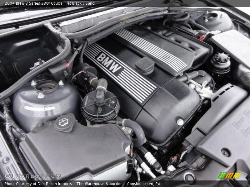Jet Black / Sand 2004 BMW 3 Series 330i Coupe