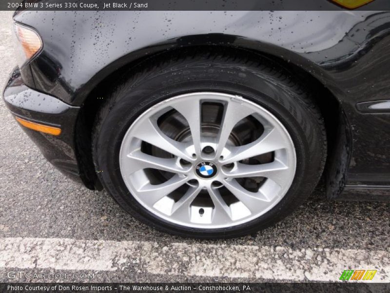 Jet Black / Sand 2004 BMW 3 Series 330i Coupe