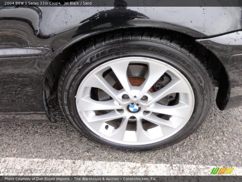 Jet Black / Sand 2004 BMW 3 Series 330i Coupe