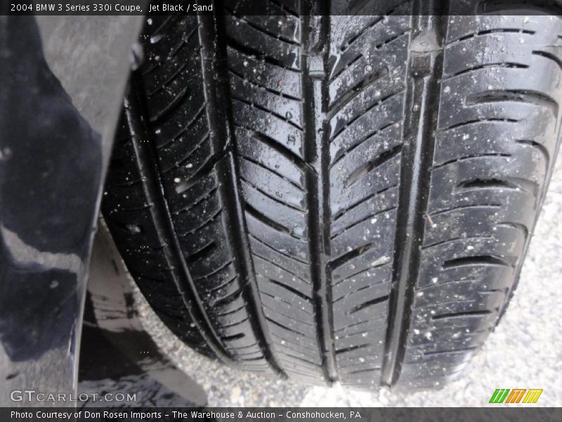 Jet Black / Sand 2004 BMW 3 Series 330i Coupe