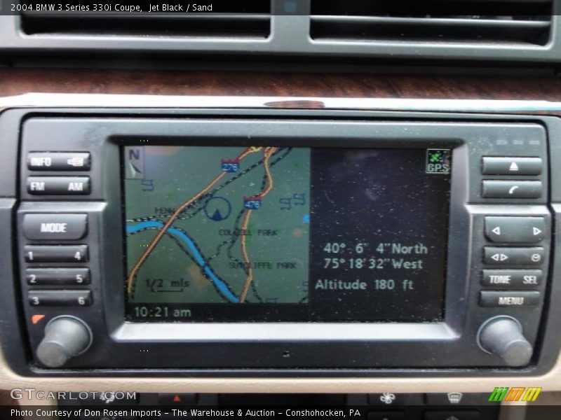 Jet Black / Sand 2004 BMW 3 Series 330i Coupe