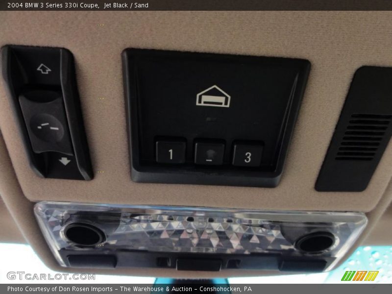 Jet Black / Sand 2004 BMW 3 Series 330i Coupe