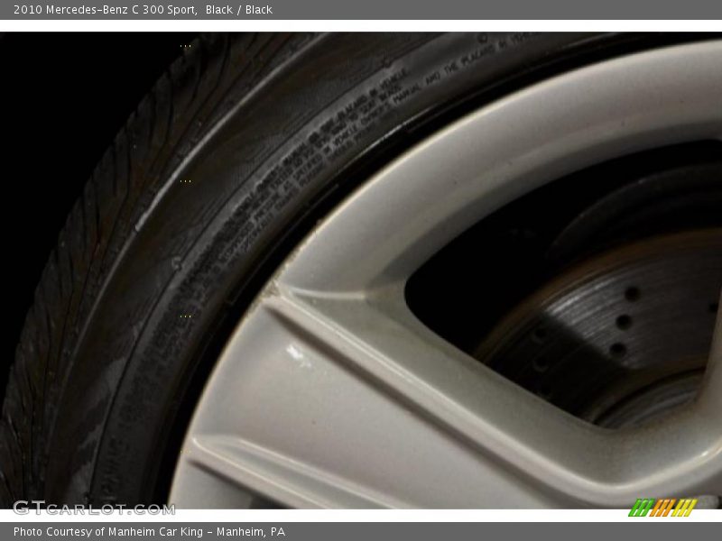 Black / Black 2010 Mercedes-Benz C 300 Sport