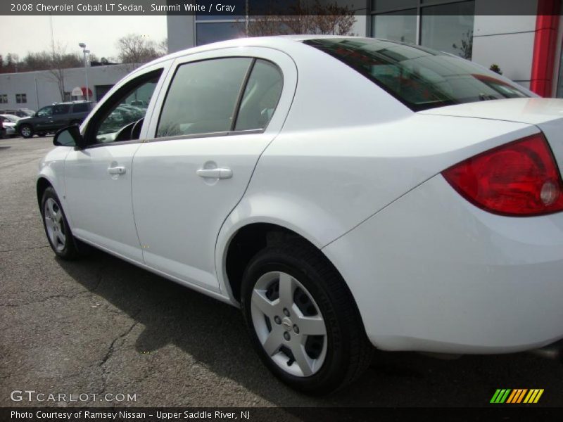 Summit White / Gray 2008 Chevrolet Cobalt LT Sedan