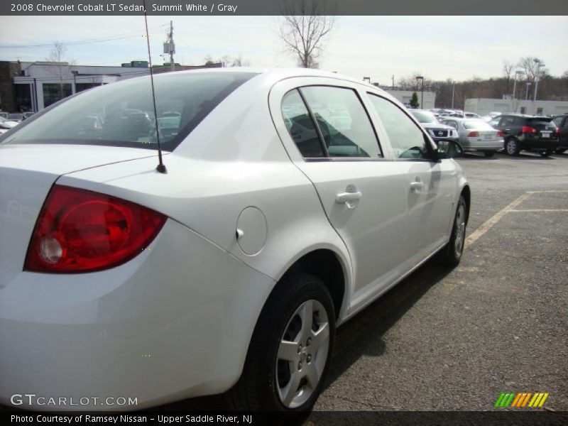 Summit White / Gray 2008 Chevrolet Cobalt LT Sedan