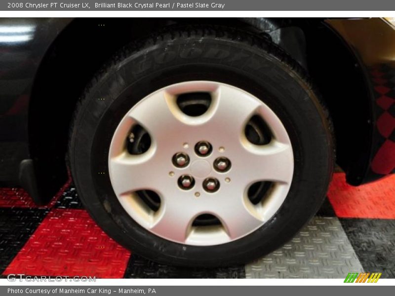 Brilliant Black Crystal Pearl / Pastel Slate Gray 2008 Chrysler PT Cruiser LX