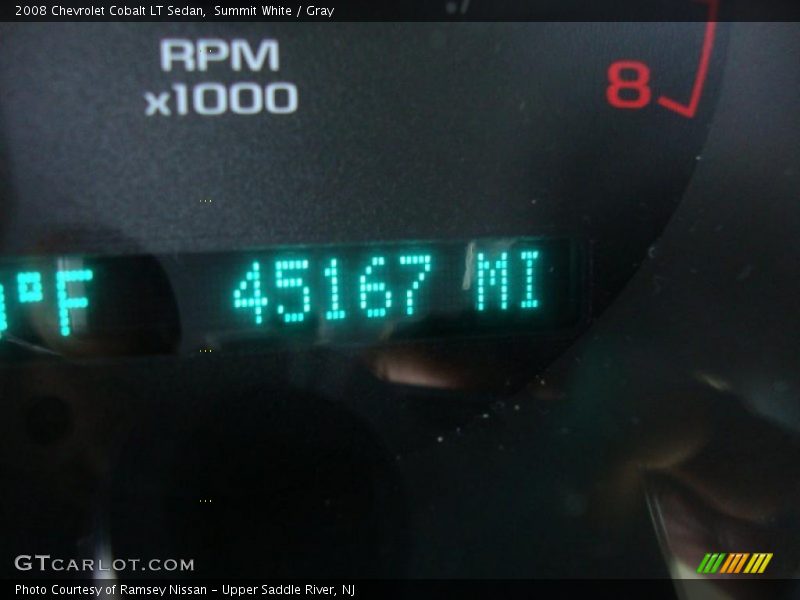 Summit White / Gray 2008 Chevrolet Cobalt LT Sedan
