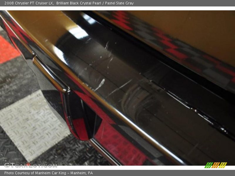 Brilliant Black Crystal Pearl / Pastel Slate Gray 2008 Chrysler PT Cruiser LX
