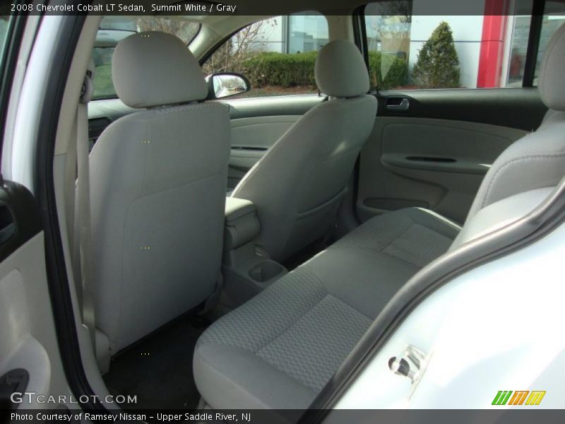 Summit White / Gray 2008 Chevrolet Cobalt LT Sedan