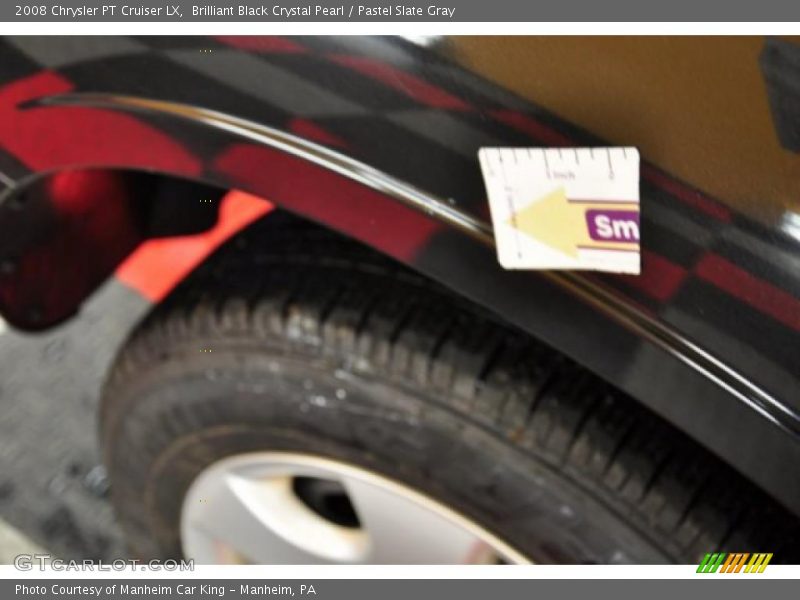 Brilliant Black Crystal Pearl / Pastel Slate Gray 2008 Chrysler PT Cruiser LX