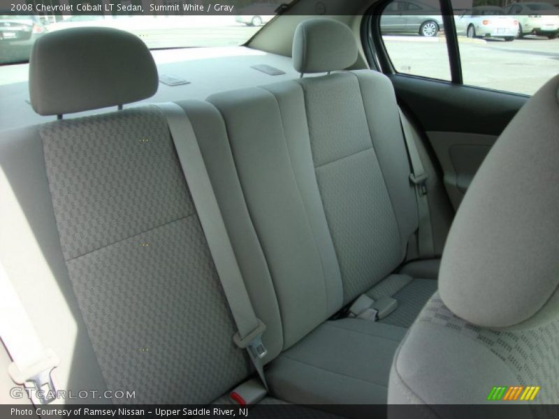 Summit White / Gray 2008 Chevrolet Cobalt LT Sedan