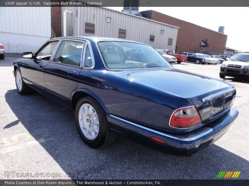 Sapphire Blue Metallic / Oatmeal 1998 Jaguar XJ XJ8