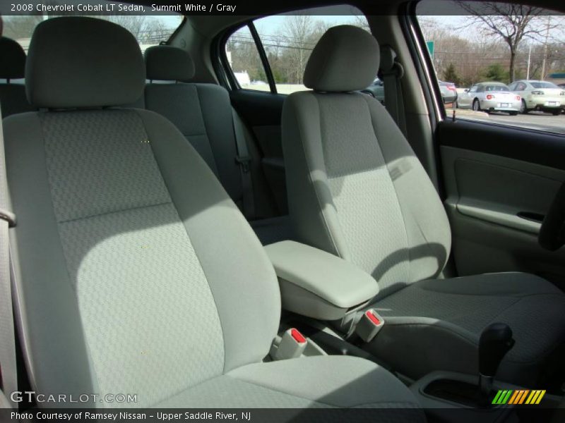 Summit White / Gray 2008 Chevrolet Cobalt LT Sedan