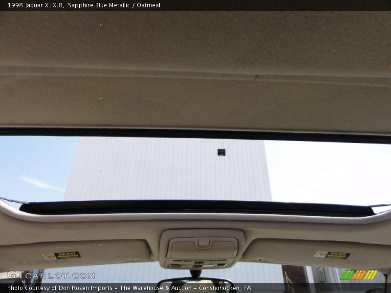 Sapphire Blue Metallic / Oatmeal 1998 Jaguar XJ XJ8