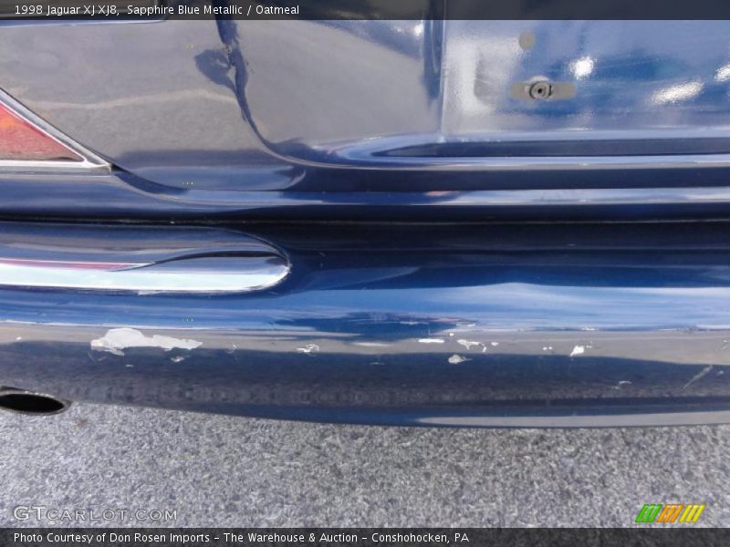 Sapphire Blue Metallic / Oatmeal 1998 Jaguar XJ XJ8