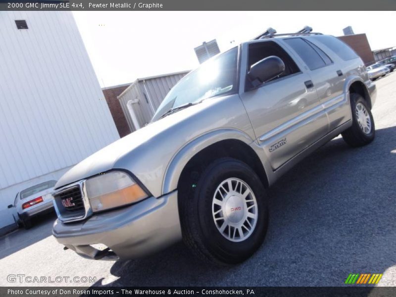 Pewter Metallic / Graphite 2000 GMC Jimmy SLE 4x4