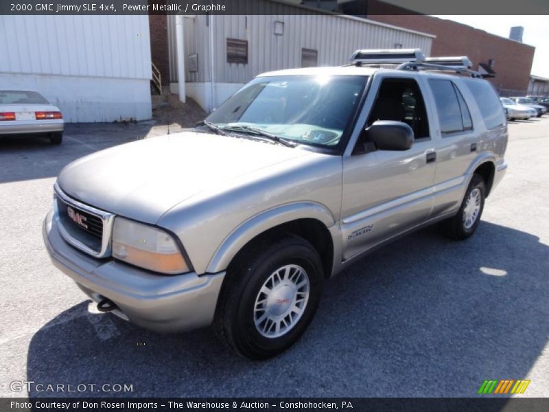 Pewter Metallic / Graphite 2000 GMC Jimmy SLE 4x4