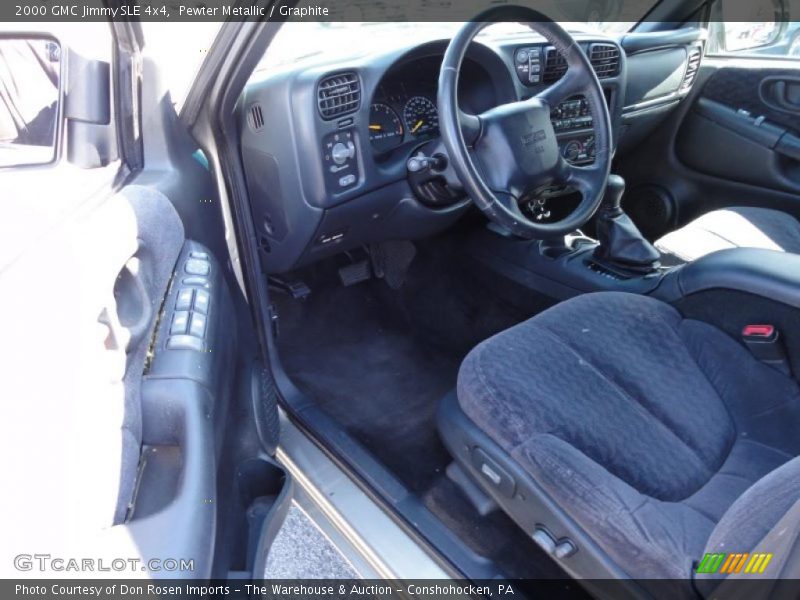 Pewter Metallic / Graphite 2000 GMC Jimmy SLE 4x4