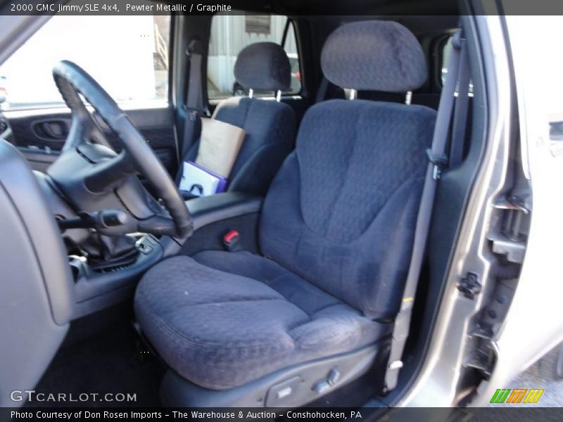 Pewter Metallic / Graphite 2000 GMC Jimmy SLE 4x4