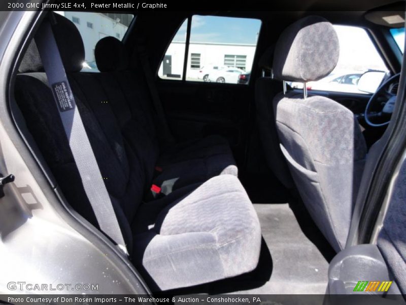 Pewter Metallic / Graphite 2000 GMC Jimmy SLE 4x4