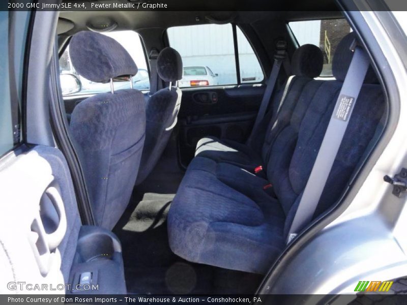 Pewter Metallic / Graphite 2000 GMC Jimmy SLE 4x4
