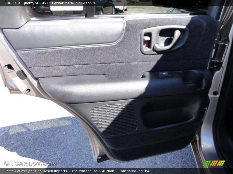 Pewter Metallic / Graphite 2000 GMC Jimmy SLE 4x4