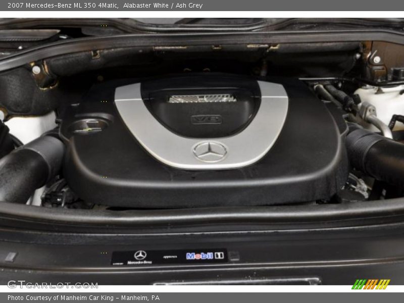 Alabaster White / Ash Grey 2007 Mercedes-Benz ML 350 4Matic
