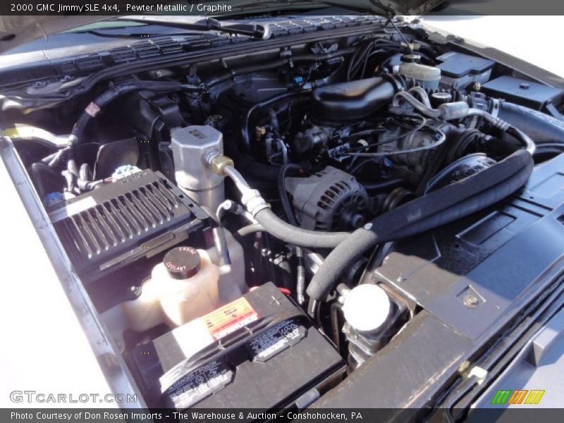 Pewter Metallic / Graphite 2000 GMC Jimmy SLE 4x4