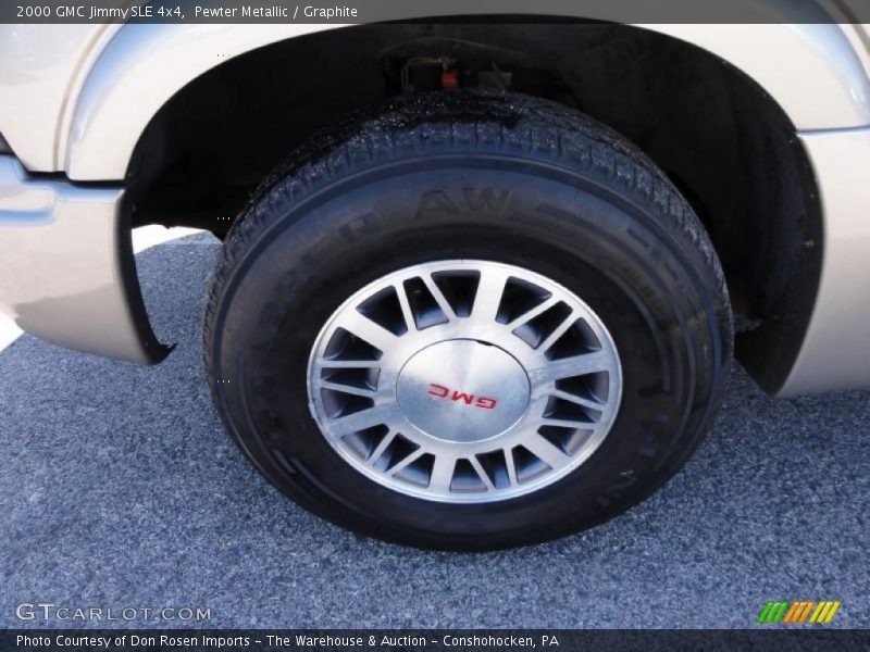 Pewter Metallic / Graphite 2000 GMC Jimmy SLE 4x4