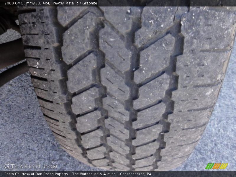 Pewter Metallic / Graphite 2000 GMC Jimmy SLE 4x4