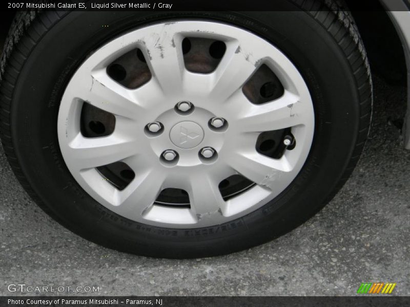 Liquid Silver Metallic / Gray 2007 Mitsubishi Galant ES