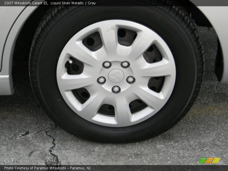 Liquid Silver Metallic / Gray 2007 Mitsubishi Galant ES